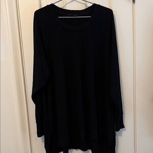 Jane and Delancey Classic Black Sweatshirt